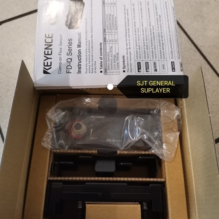 

FD-Q20C KEYENCE FLOW SENSOR CLAMP-ON