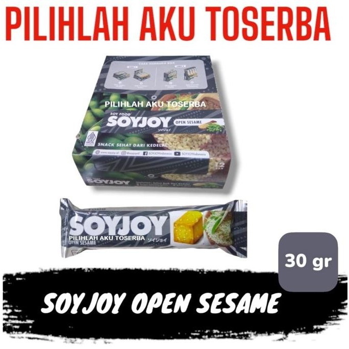 

KYRIA SOYJOY OPEN SESAME 30 GR - ( 1 BOX ISI 12 PCS )