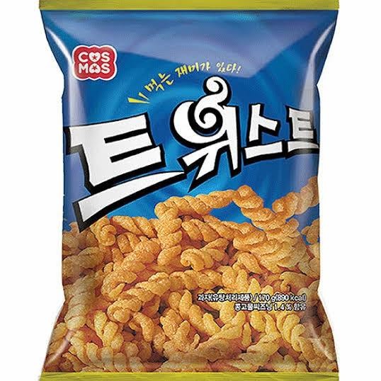 

stav [170gr] cosmos twist snack - makanan ringan snack korea
