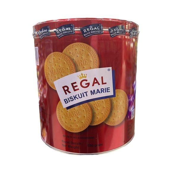 

REGAL MARIE BISCUIT TIN 550 GR