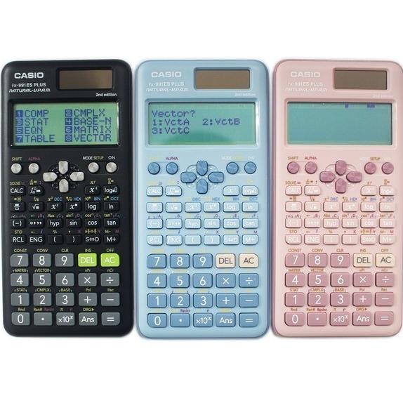 

BISA COD Kalkulator Ilmiah CASIO fx-991ES PLUS Scientific 2nd Edition Calculator 991 ES fgk-24