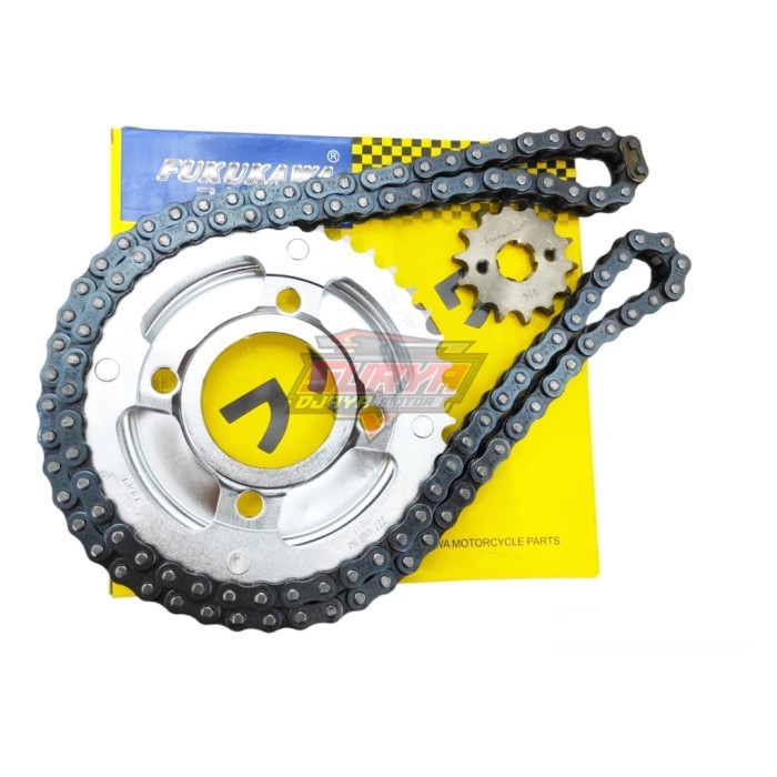 Gear Set Gearset Rantai Fukukawa Gl Pro Neotech Gl Max Neotech Megapro
