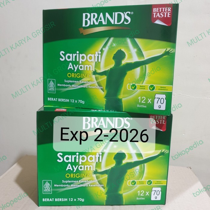 

BRANDS SARIPATI AYAM BRAND SARI PATI AYAM ORIGINAL 70 GRAM