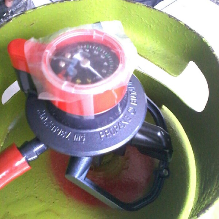 Regulator Matic lpg Pertamina threelock winn gas Automatic & Selang