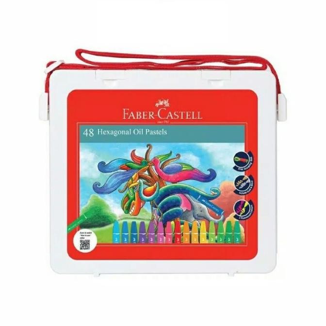 

Krayon Crayon Oil Pastel - Faber Castell 48 Warna MURAH!