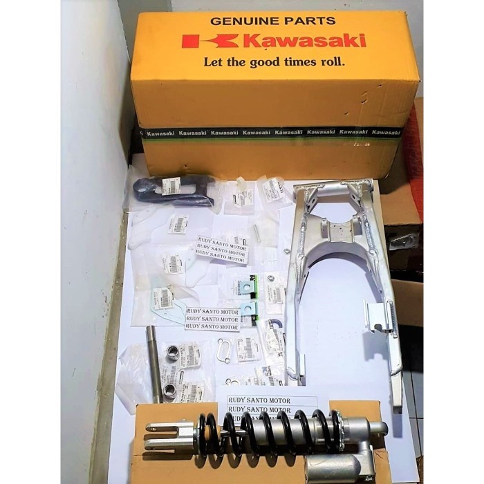 Monoshock Shock Belakang Dan Swing Arm Set Klx 140 Pnp Klx150 Original