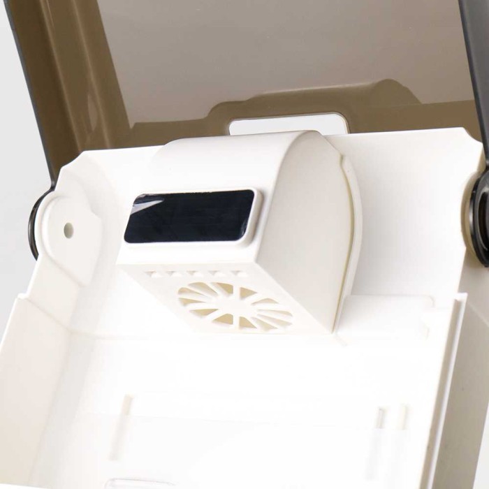 Tempat Sendok Garpu Gantung Dinding Dengan Tutup Rak Sendok Gantung