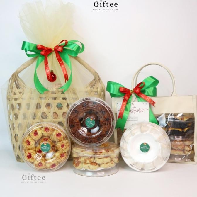 

Hampers Set Kue Kering Keranjang Tas Jinjing Premium Natal Cookies Nastar Skippy Enak Tas Anyaman Bambu Rotan Mika Bag Bingkisan Souvenir Parcel Parsel Gift Box Kado Hadiah Merry Christmas Tahun Baru New Year Xmas Kristen Mewah Murah By Giftee Id