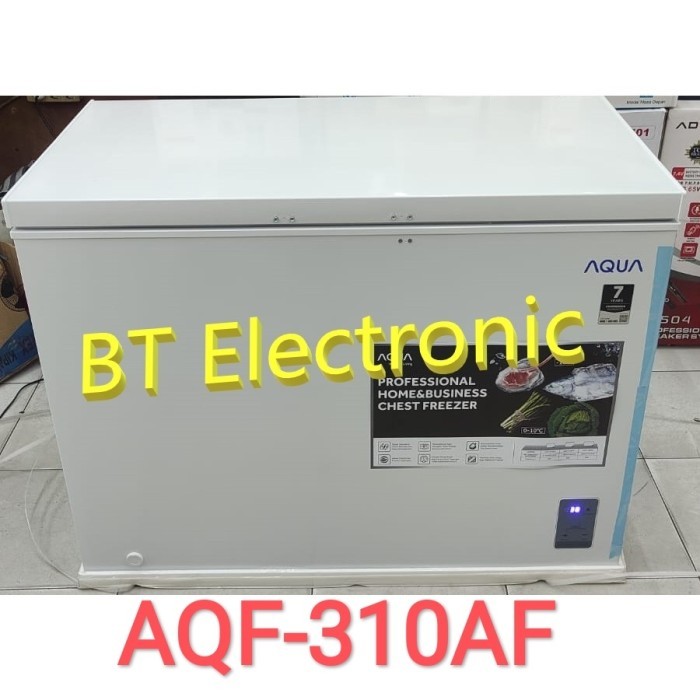 Chest Freezer AQUA AQF-310 / AQUA AQF310 (W) Box Pembeku 300 Liter