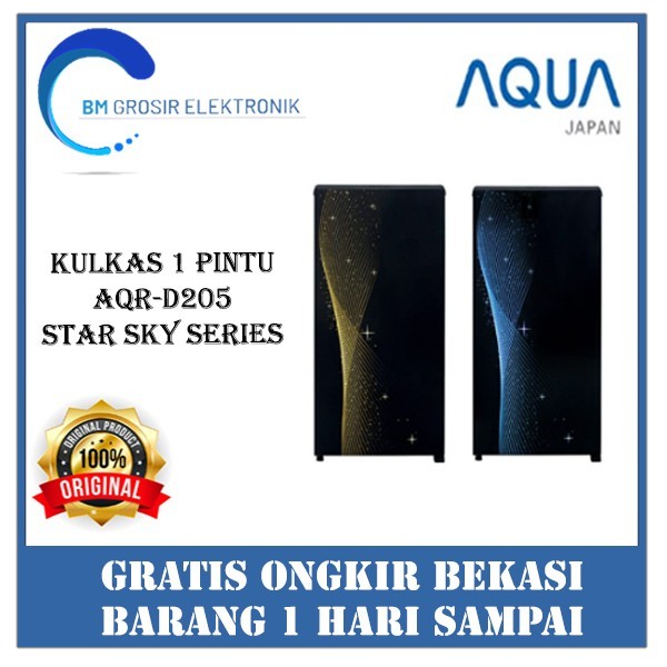AQUA AQR D 190 LK/LB KULKAS (1 PINTU)