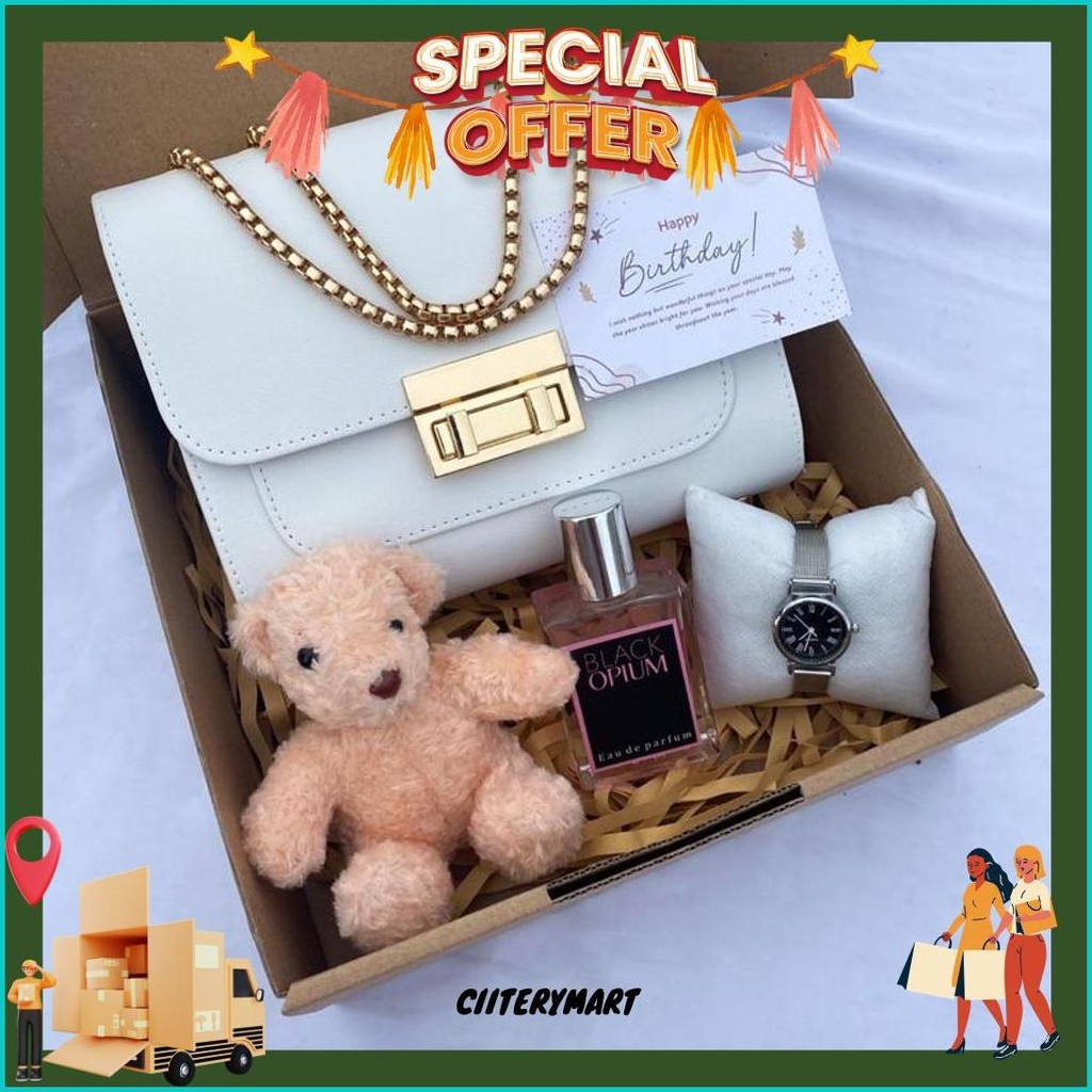 

[Clara Bag]Hampers Gift Box Tas Salempang Clara/Kado Pacar/Kado Bestie/Hadiah Ulang Tahun Tas Cewek/Kado Wedding/Kado Anniversary/Kado Valentine/Kado Hari Ibu/Kado Hari Guru/Hampers Lebaran/Hampers Ramadan/Kado Ayang/Kado Guru Siap Kirim