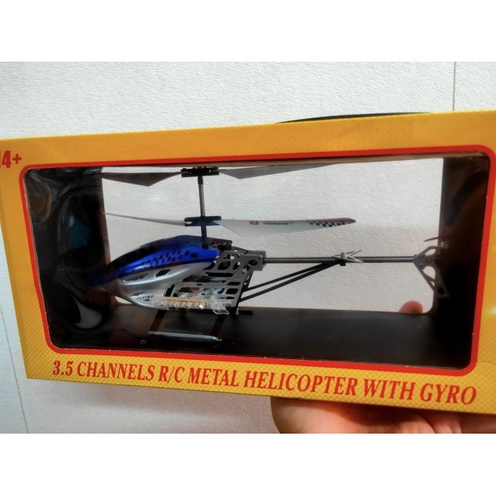TERBARU HELICOPTER RC 3.5 CHANNEL GYOSHO G500