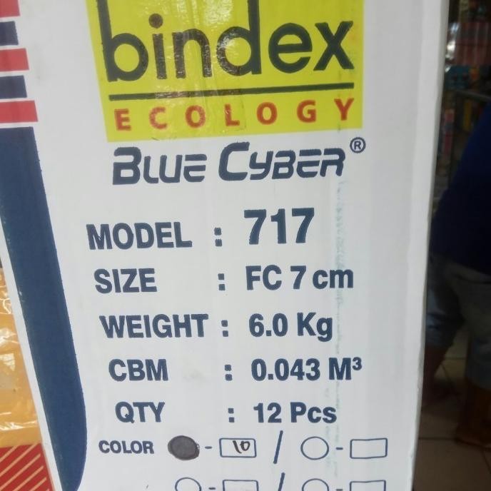 

Ordner Bindex 717 Folio Hitam
