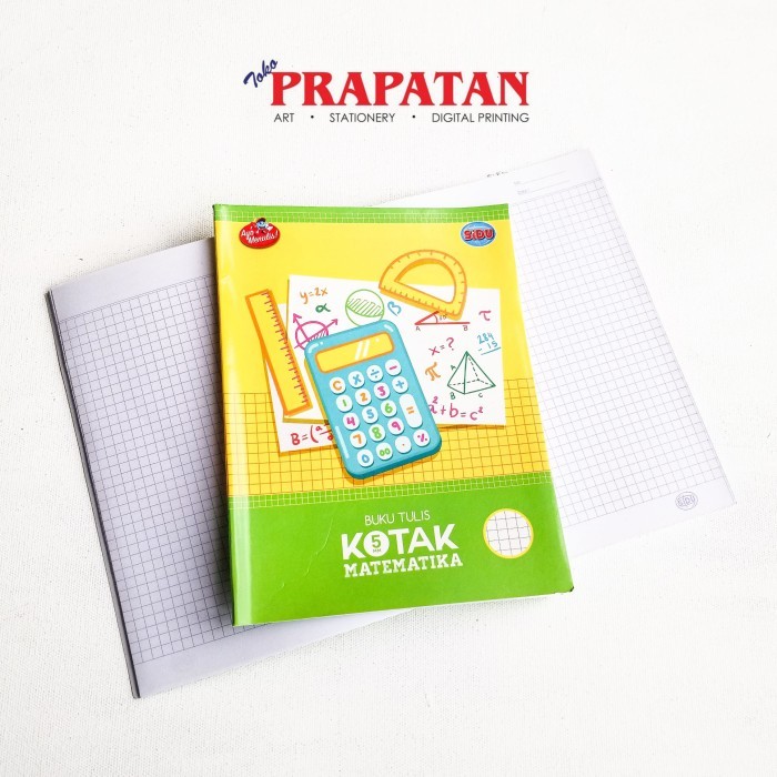 

Buku Tulis Kotak Kecil / Buku Tulis Matematika Sidu