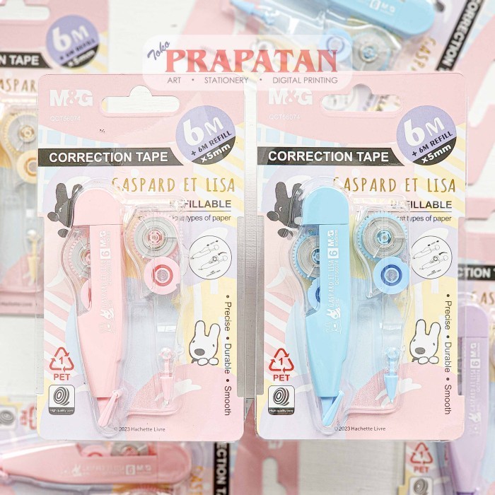 

M&G Gaspard Et Lisa Correction Tape QCT56074 | Tip Ex Kertas