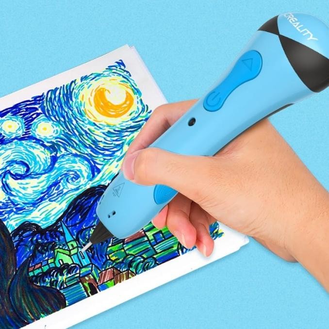 

Creality Kids 3D Pen Low Temperature Child Safe Free 6 Roll Filament