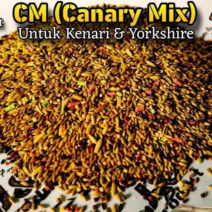 J&J Canary Mix (Cm) (10Kg) Pakan Burung Kenari, Pakan Yorkshire