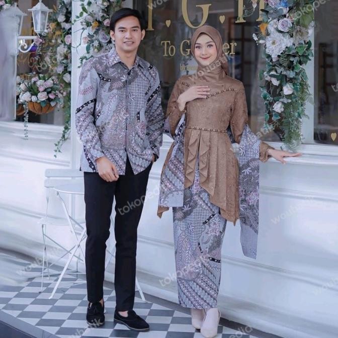 || Best seller  ~`~ WOU BATIK- Batik Couple Sarimbit Kebaya Gamis Kebaya brukat batik ||~~~