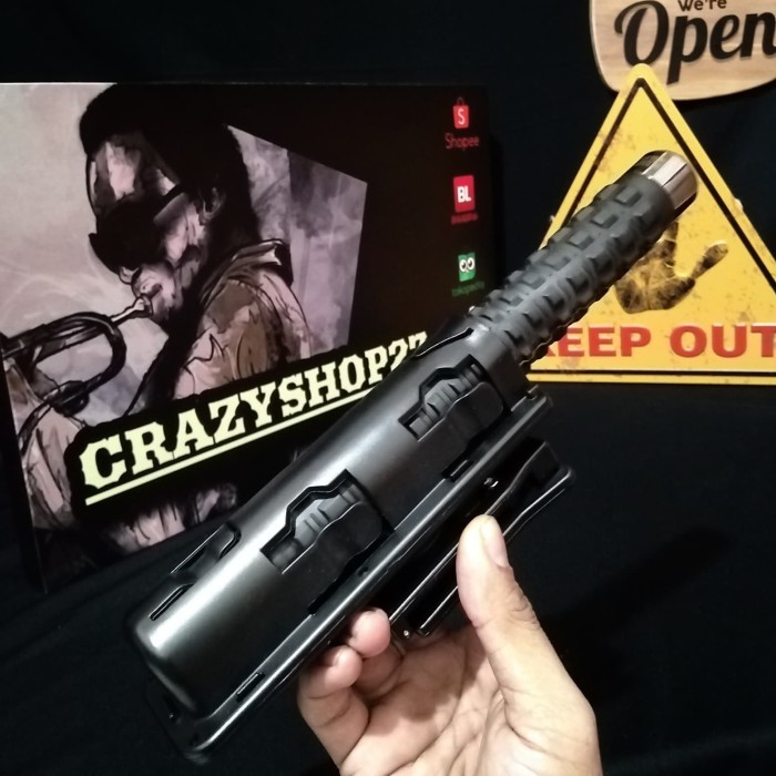 Stick Holster Baton /Holster Baton Stick / Sarung Baton tahan karat titanium solid