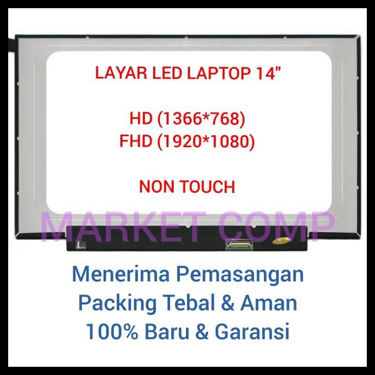 terbaru !!! layar led lcd laptop hp pavilion hp 14 dv  14dv 14-dv 14-dv0000 14-dv1000 14-dv2000 14-d