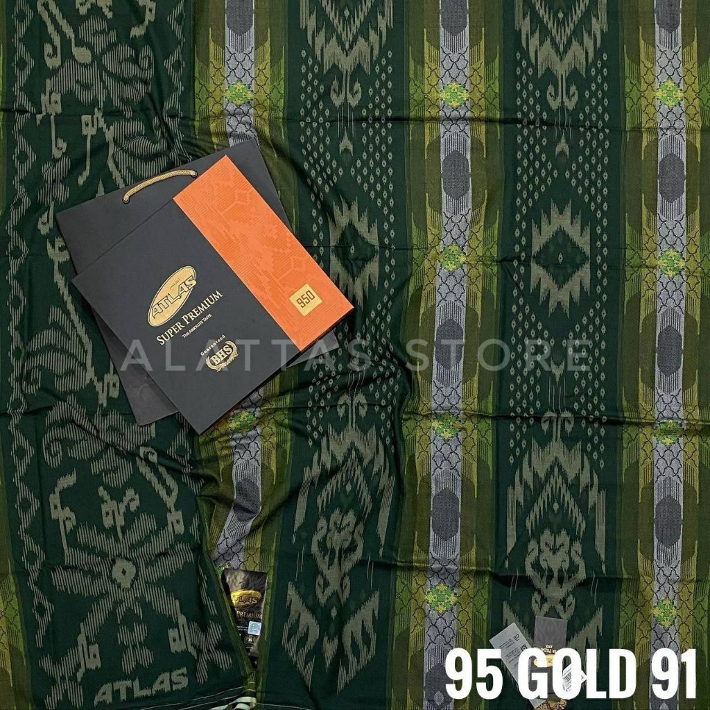 Tahan Lama Sarung Atlas Super Premium 945 955 920 965 935 970 980 Motif Bhs Gold Original