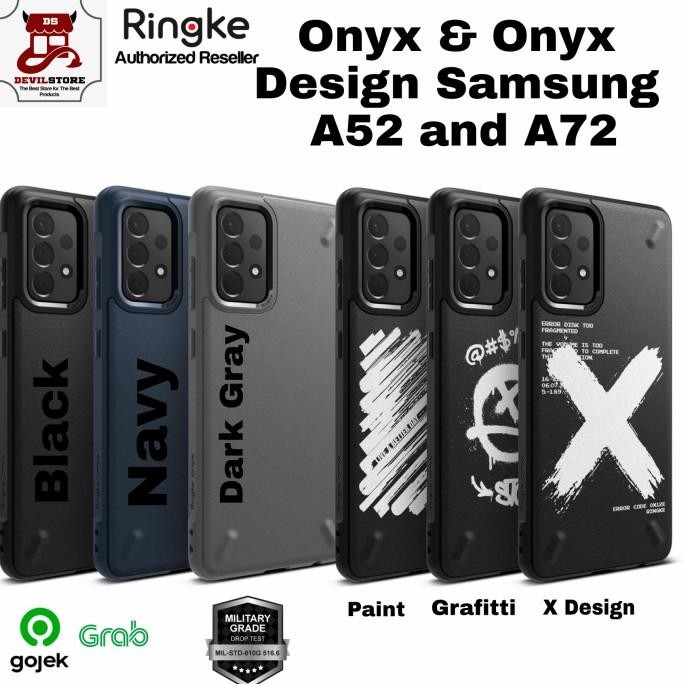Case Samsung A52 Case Samsung A72 Ringke Onyx Original Casing A52 A72
