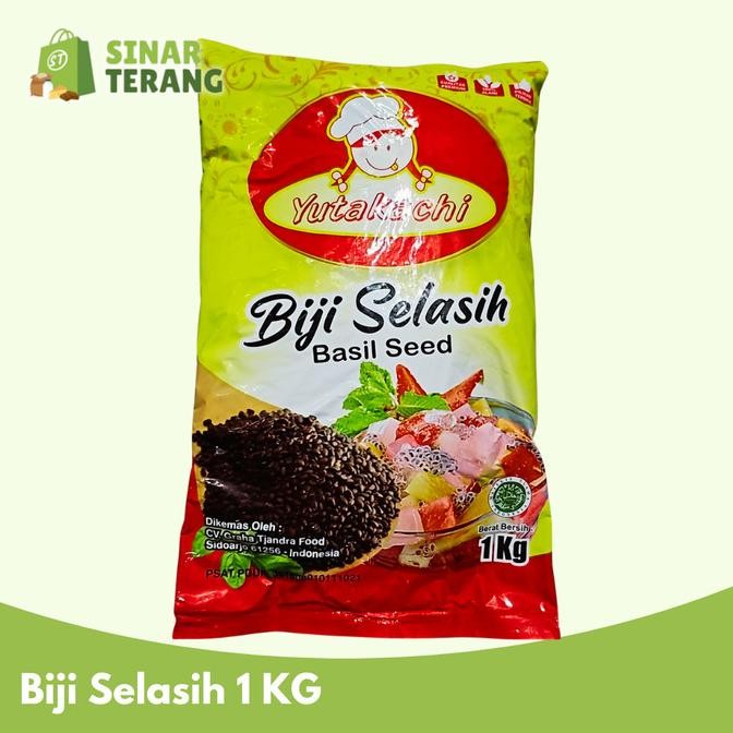 

THEO BASIL SEED / BIJI SELASIH IMPORT PER 1 KG REPACK / GROSIR