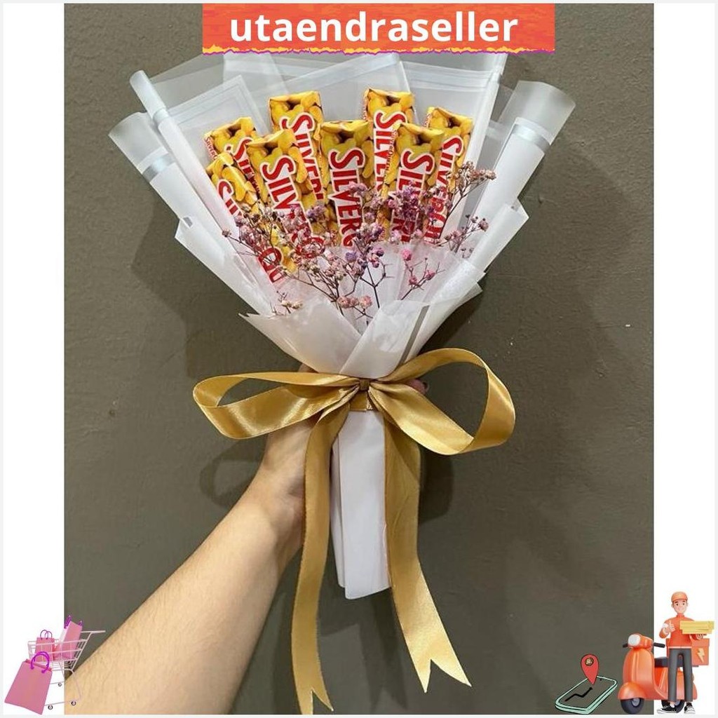 

Buket Silverqueen // Buket Dairymilk // Bucket Cokelat Termurah Banget
