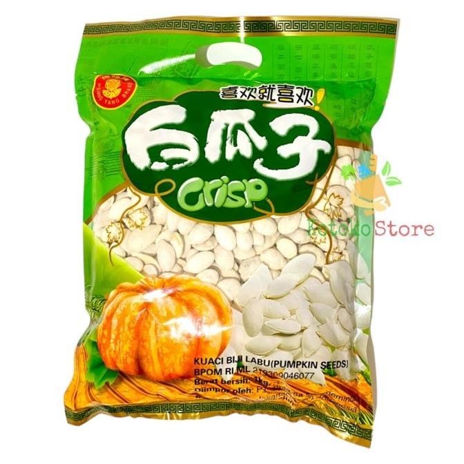 

THEO KUACI BIJI LABU CRISP / KUACI PUTIH IMPORT / PUMPKIN SEED 1KG