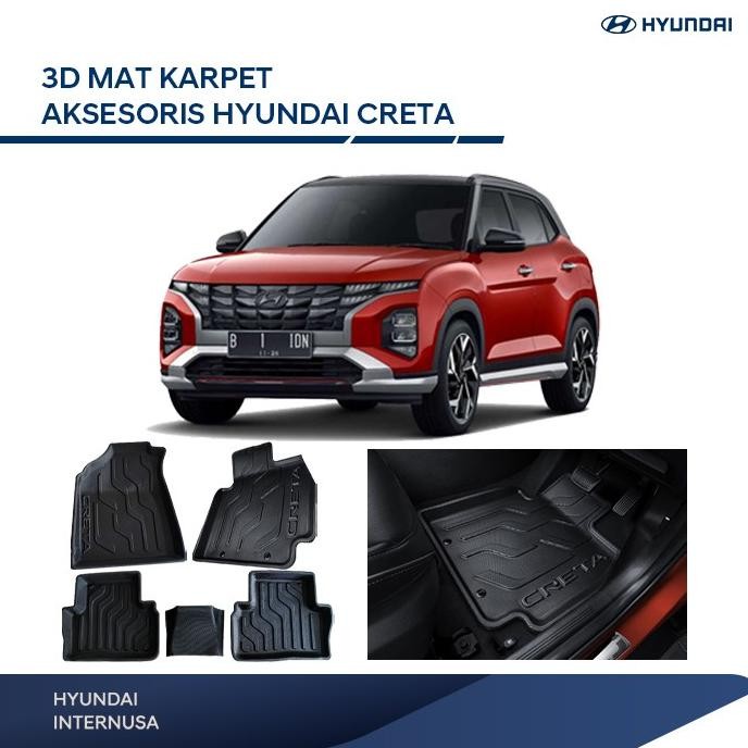 3D Mat Karpet Aksesoris Hyundai Creta