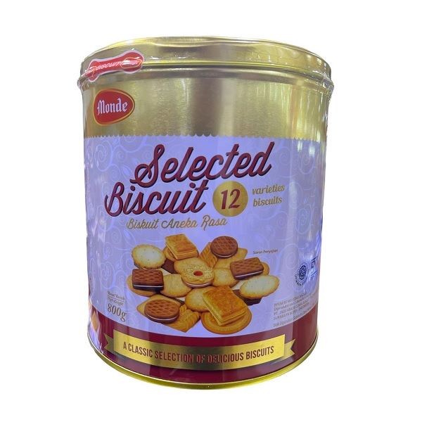 

MONDE BISCUIT SELECTED GOLD 800 GR