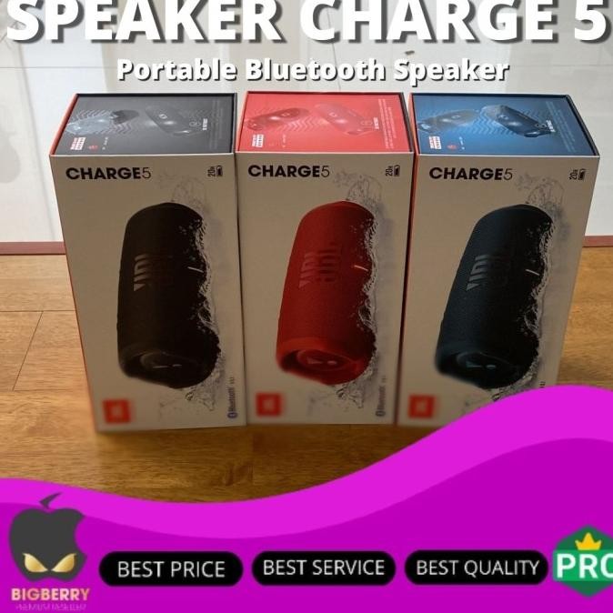 Jbl Charge 5 / Charge5 Portable Waterproof Bluetooth Speaker Original