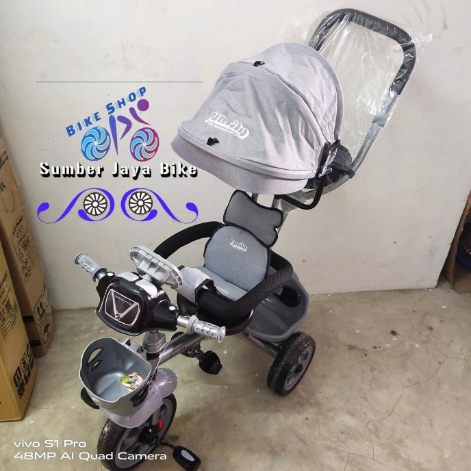 Sepeda Anak Roda 3 Stroller Family F860