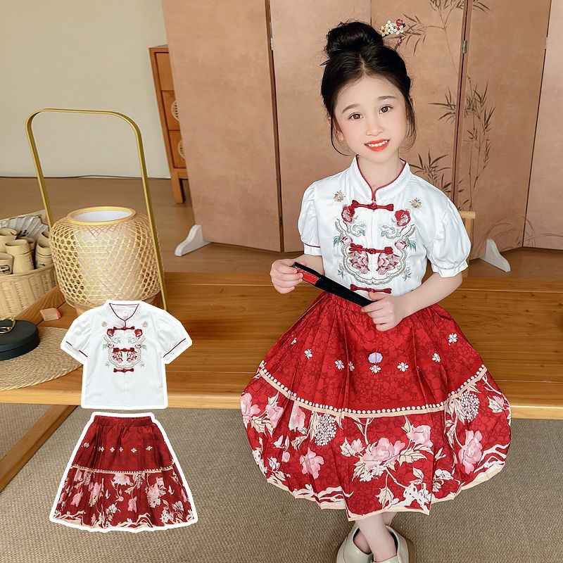 Set Rok Mamian Gaya Cina Baru untuk Gadis