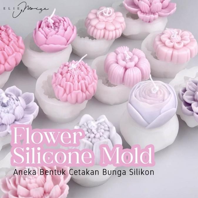 

TERBARU CETAKAN LILIN PLASTER PUDDING BUNGA VIRAL PUDING JELLY ESTETIK FLOWER CETAKAN SILIKON - SILICONE MOLD !!!!!