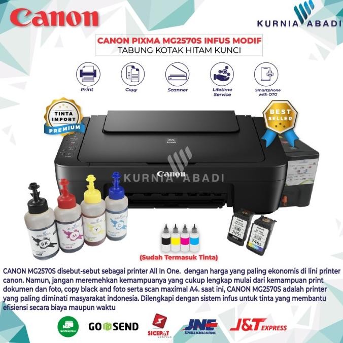 Printer Canon Pixma Mp287 Infus Multi Function All In One