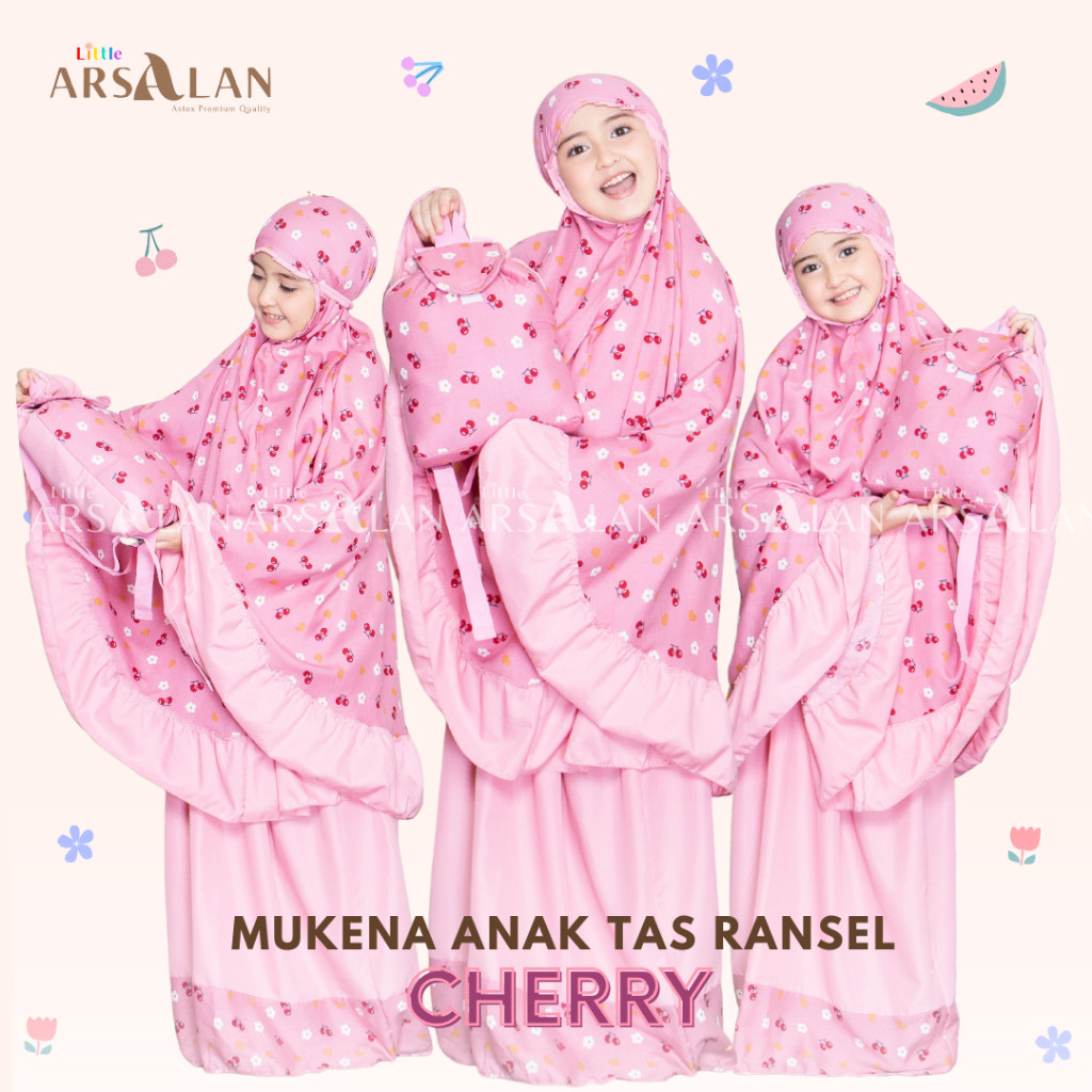 Mukena Anak 1 Stel Rukuh Perempuan Ngaji Hari Raya Wanita Rukoh Mukenoh Tanggung Ramadhan Rok Sholat