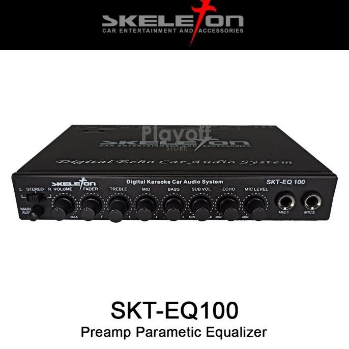 Promo Preamp Parametric Equalizer Karaoke Mobil Skeleton COD