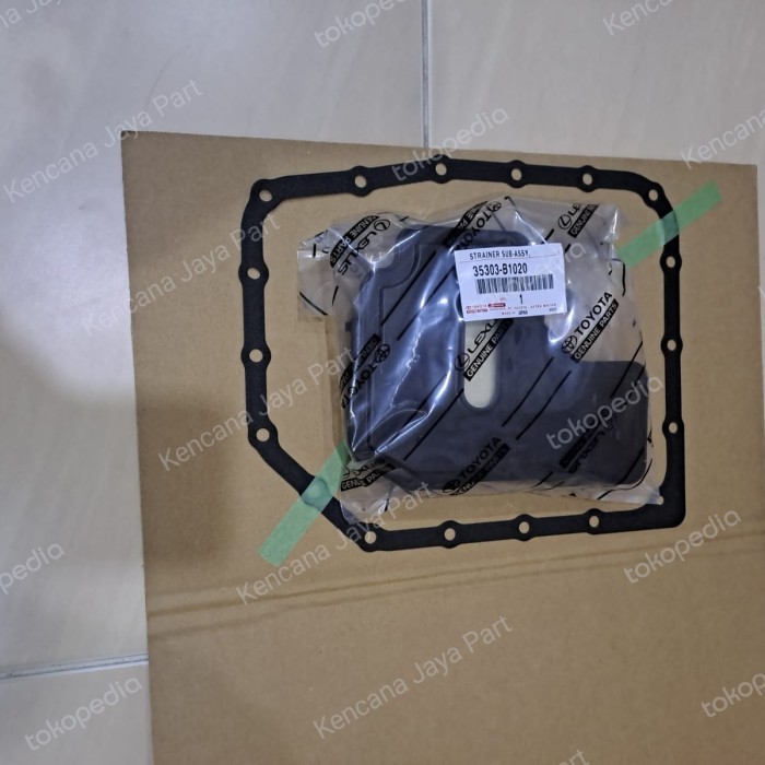 TERLARIS FILTER OLI MATIC+PACKING CARTER AUTOMATIC CALYA SIGRA AGYA AYLA 1.2cc