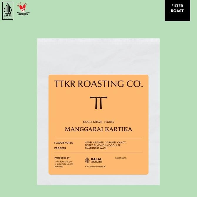 

Flores Manggarai Kartika Anaerobic Wash - Specialty Coffee (Biji Kopi/ Roasted Beans)