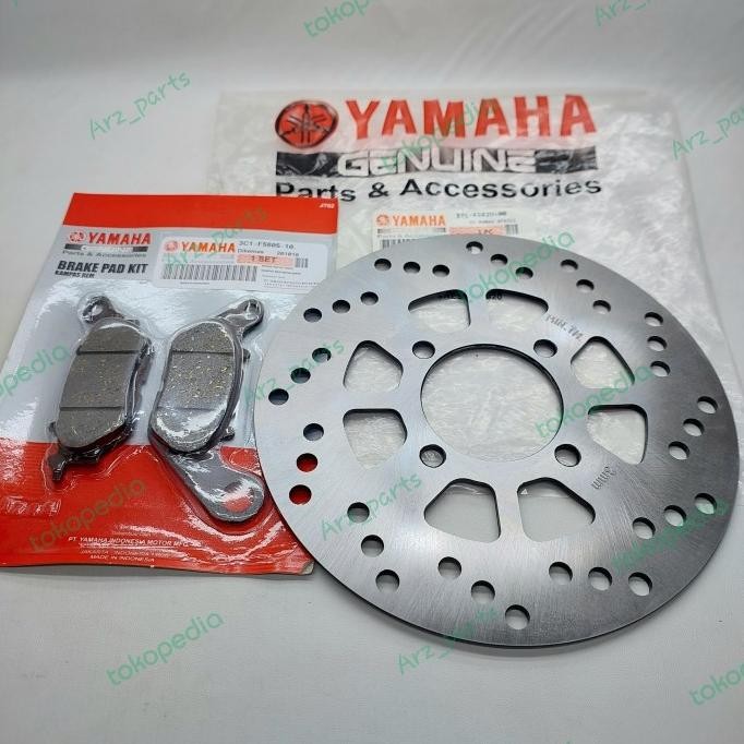 Paket Piringan Kampas Rem Depan Mio Smile Mio Soul Karbu