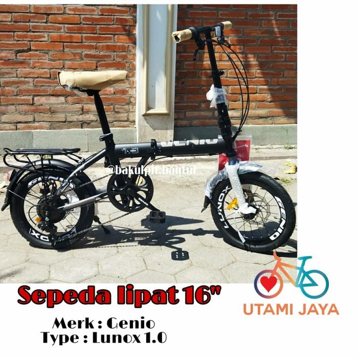 Sepeda Lipat Ring 16 Genio Lunox 1.0