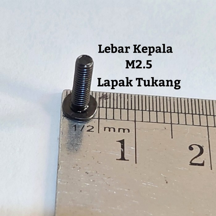 Baut Komputer Laptop M2.5x4 M2.5x5 M2.5x6 M2.5x8 M2.5x10
