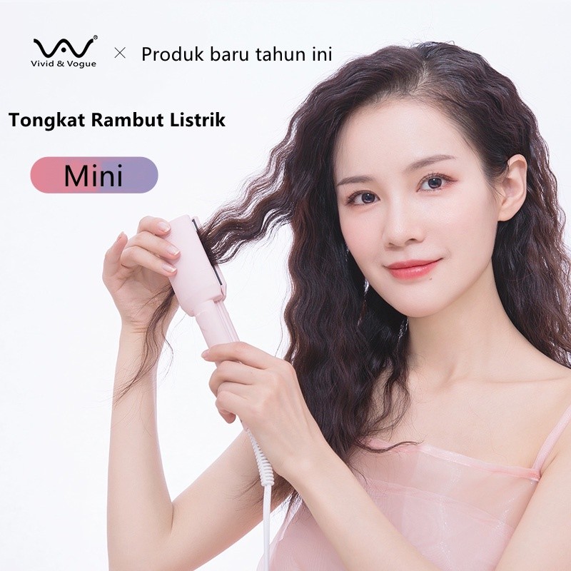 Vividvogue Hair Curler Catoan Wave Geriting Rambut Eriting Rambut Curly