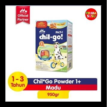 

terbaru !!! chil go 1+ 950gr rasa vanila madu ready