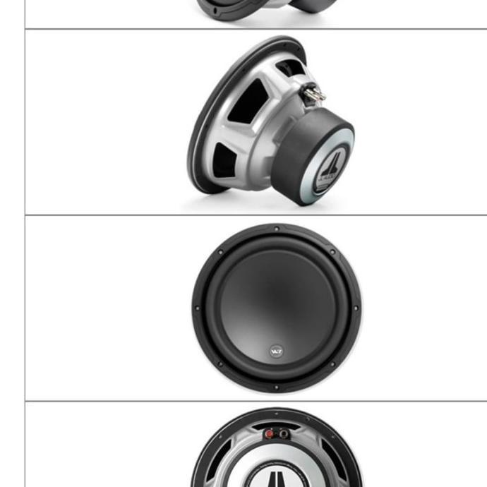 NEW SUBWOOFER 10" JL AUDIO W3V3 4 OHM USA TECHNOLOGY
