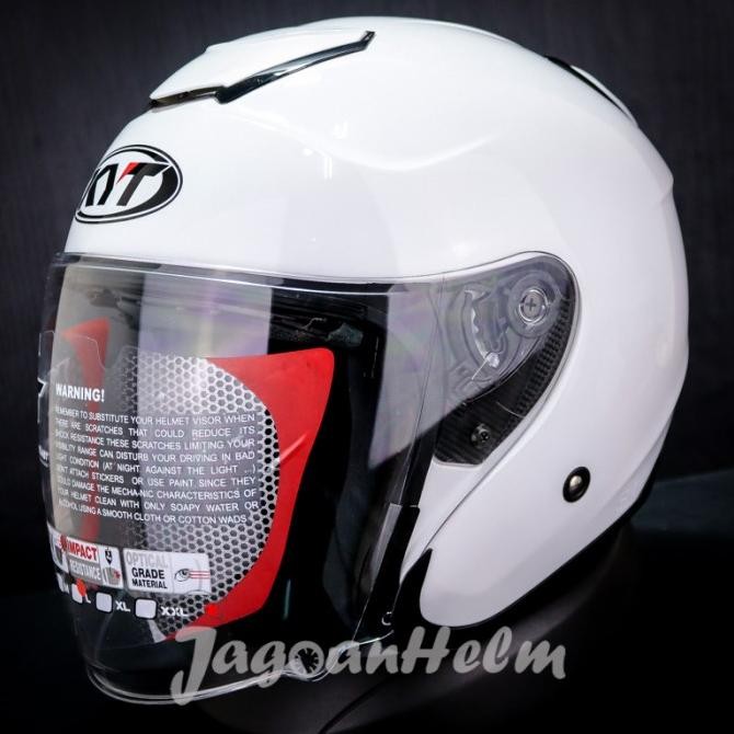 Kyt Helm Kyoto Solid White