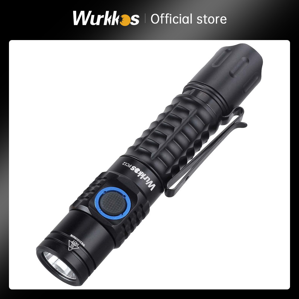 Wurkkos New FC12 Type-C Recharab IPX8 EDC Tactical