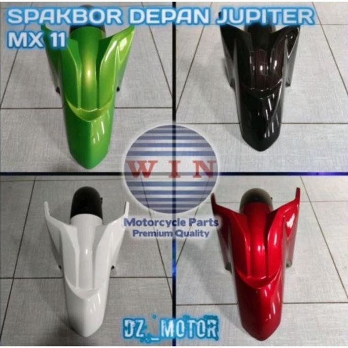 BEST SELLER FRONT FENDER SPAKBOR DEPAN YAMAHA JUPITER MX NEW 135 CC HITAM PUTIH BIRU MERAH MAROON HI
