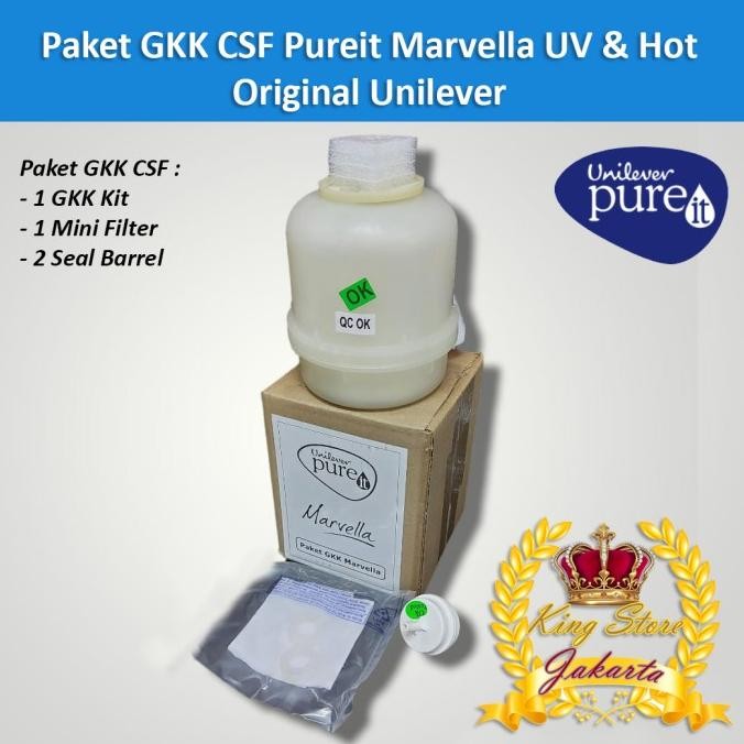 Paket Csf Filter Gkk Pureit Marvella Uv Dan Hot